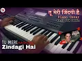 Download Lagu Tu Meri Zindagi Hai | Aashiqui | Keyboard Instrumental | Deep Musical Instrument | pls use🎧🎧
