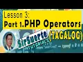 What is PHP Arithmetic Operator TAGALOG