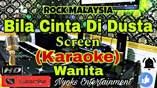 bila cinta didusta screen karaoke malaysia nada wanita cis minor