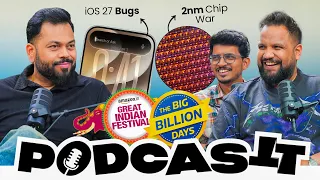 4G Coming Back?, 3 Lakh Ka iPhone?, 2nm Chip War, iOS Bugs, Claude vs GPT Vs Gemini | #PodcasTT🎙️