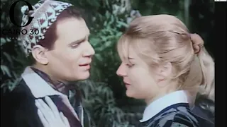 الحلوه لعبد الحليم حافظ وناديه لطفي بالالوان 