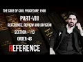 Reference Section 113 Order 46 CPC CIVIL PROCEDURE CODE 1908