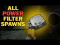 ALL Military Power Filter Spawn Locations Reserve Woods Escape From Tarkov IN-DEPTH GUIDE
