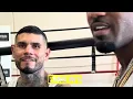 REAL TALK BOBBY GREEN AND ARNOLD BARBOZA SECONDS AFTER SPARRING AGAIN ESNEWS BOXING