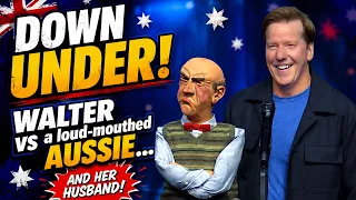 Down Under!… Walter vs a loud-mouthed Aussie… And her husband! | JEFF DUNHAM