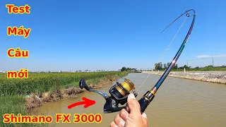 Lần đầu câu Lure bằng máy câu Shimano FX, bất ngờ đối mặt Hugo
