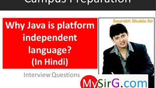 Why Java is platform independent language Hindi