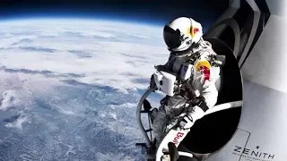 Download Record breaking space jump - free fall faster than speed of sound - Red Bull Stratos. MP3