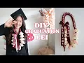 DIY Graduation Lei with Paper Flowers Ribbon Braid Tutorial