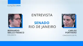 Carlos Portinho: entrevistas com candidatos ao Senado pelo Rio