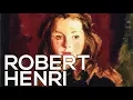 Robert Henri A collection of 77 paintings