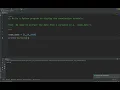 Python-Write a program to display the examination schedule