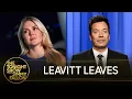 Trump Announces Karoline Leavitt Is Resigning as White House Press Secretary The Tonight Show