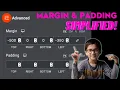 HOW TO USE MARGIN PADDING IN ELEMENTOR