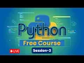 Python Session - 03 Ashok IT