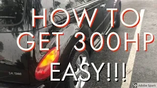 HOW TO GET OVER 300 HP OUT OF AN CRUISER GT under 500-- dyno day