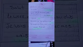 تقييم الاسبوع الرابع فرنساوي تانيه ثانوي 2026 متنسوش تدعموني بالاشتراك في القناة 