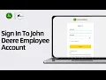 How To Sign In To John Deere Employee Account 2026 John Deere Employee Login