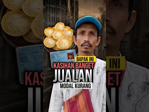 Bapak ini Tetep Usaha Jualan, Walaupun Kasihan Banget