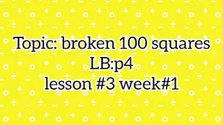 number pattern in diagonal squares