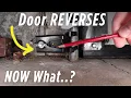 HOW to Fix Garage Door NOT Staying CLOSED Goes Down ALL the Way Comes Back UP TRY THIS