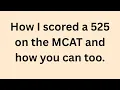 Build a proper plan to hit your MCAT goal score