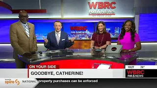 WBRC FOX6 News at 10 Catherine Patterson says goodbye