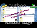 Python Install Errors Service Pack 1 Error 0x80240017 0x80072efd 0x80070005