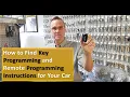 How to Program Car Keys Remotes Where to Find Step-by-Step Instructions