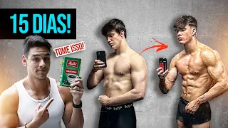 10 dicas PRÁTICAS para MUDAR VISUALMENTE seu corpo EM 15 DIAS!