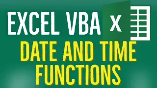 Excel VBA Tutorial for Beginners 55 - Working with Dates in MS Excel Date CDate and DateAdd