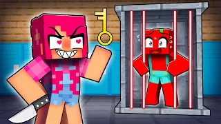 ENCERRADO en la PRISION de CHICA BULLYING en MINECRAFT