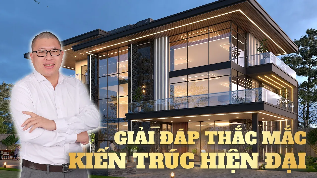 Giải đáp câu hỏi thường gặp về kiến trúc hiện đại với KTS Vũ Hoàng Hải