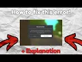 roblox - error 273 explained how to fix