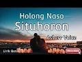 Download Lagu Holong Naso Situhoron - Asher Voice || Lirik Lagu Batak ||