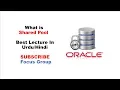 What is Shared Pool Oracle Database Lecture in