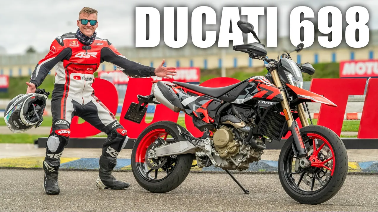 2024 Ducati Hypermotard 698 Mono REVIEW : Is it Wheelie Good?