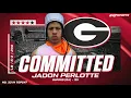 WATCH 4-star LB Jadon Perlotte commits to Georgia LIVE on 247Sports