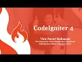 CodeIgniter 4 View Parser Kullanimi ve Ornek
