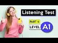 Lagu A1 Listening Test - Part 4 | English Listening Test