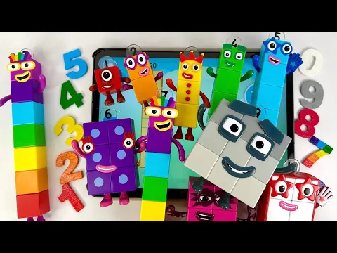 Download MP3 Learn numbers NUMBERBLOCKS Simply Math - Kindergarten Educational Videos Toddlers Learning