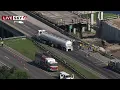 Tanker crash leaks fuel into river shuts down SR-528 Orange County rescue says