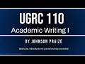 UGRC110 SESSION 2 - READING TECHNIQUES AND SQ3R BY JOHNSON PRAIZE