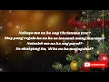 Maligayang Pasko - Siakol Lyrics Video
