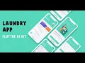 Flutter Laundry App UI - Speed Code