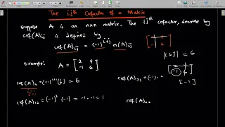 Mastering Matrix Cofactors A Comprehensive Guide to Linear Algebra Techniques