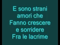 Download Lagu Laura Pausini -Strani amori lyrics con testo, made by fedcalmus