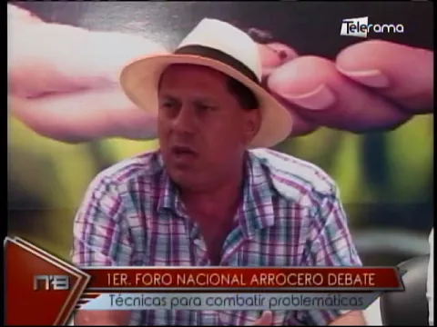 1er. Foro Nacional Arrocero debate técnicas para combatir problemáticas