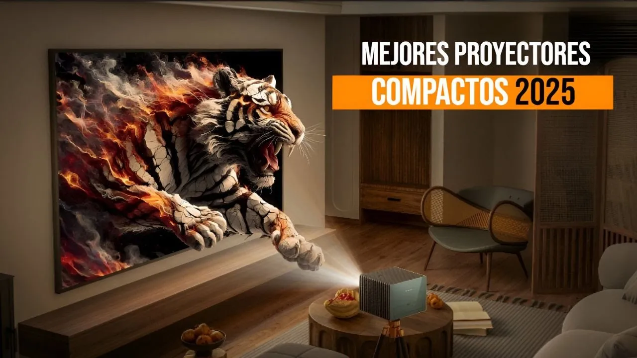 Miniatura de Los MEJORES proyectores compactos (2025) | ¡Los mejores miniproyectores y portátiles!