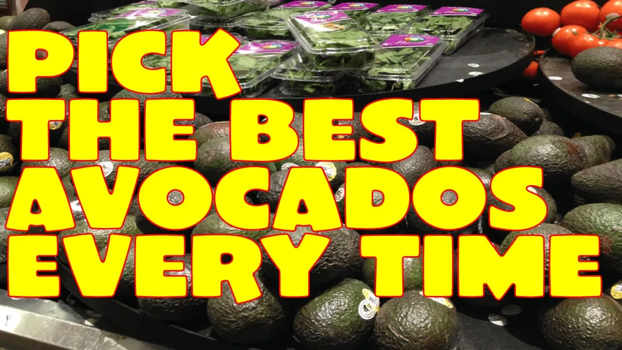 How to Pick Avocados  [Pick a Good Avocado at the Store Every Time]  When is it ripe?